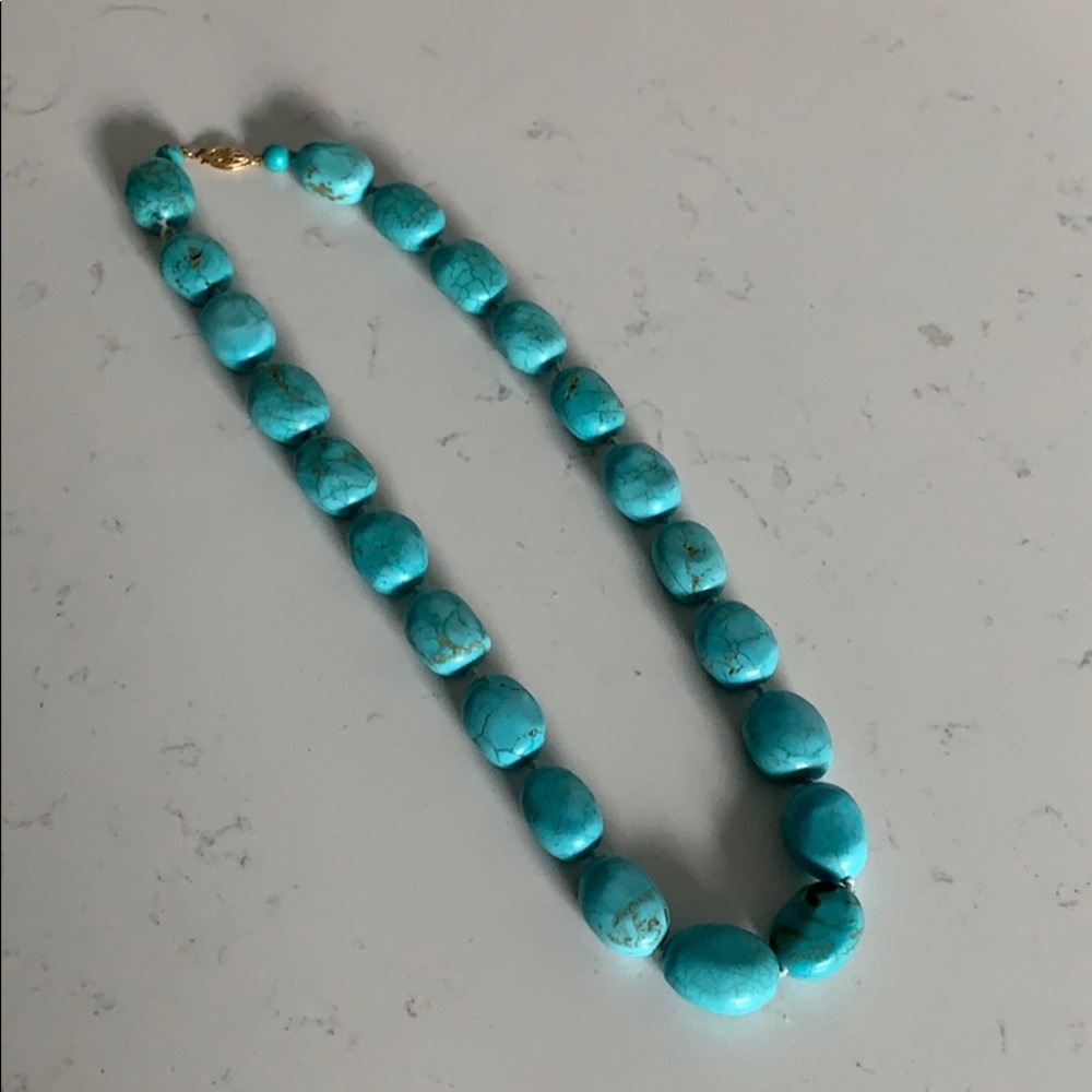 Turquoise Stone Necklace